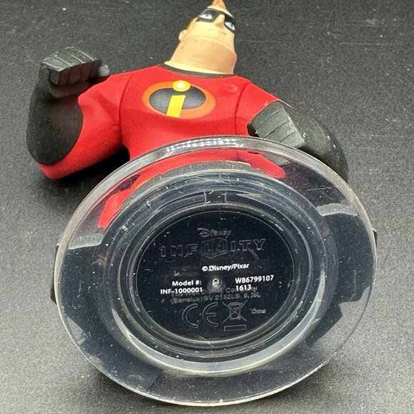 Disney Infinity Incredibles 4 Figure Lot Mr Mrs Incredible Dash Syndrome Figures - Picture 12 of 13